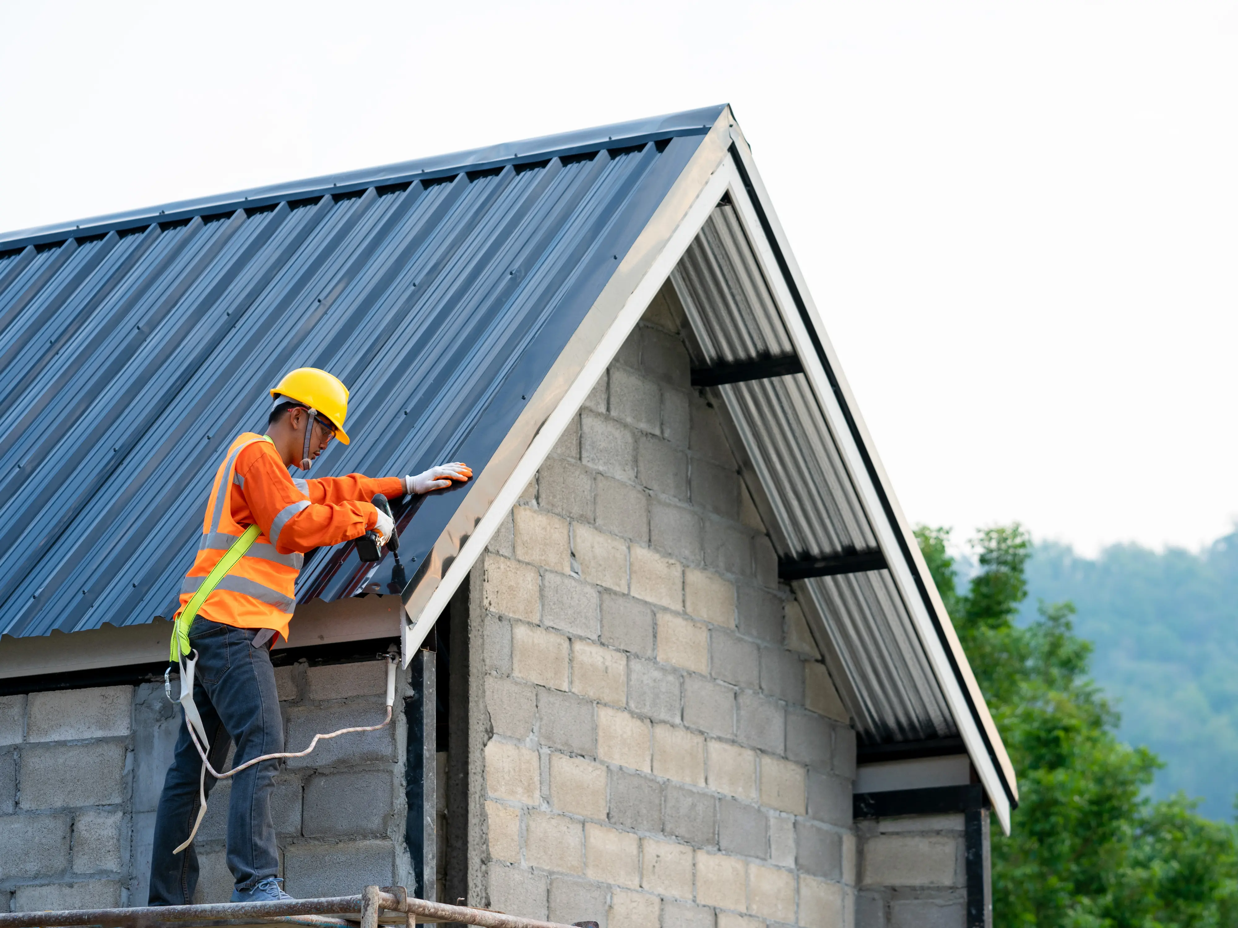 Roof maintenance services