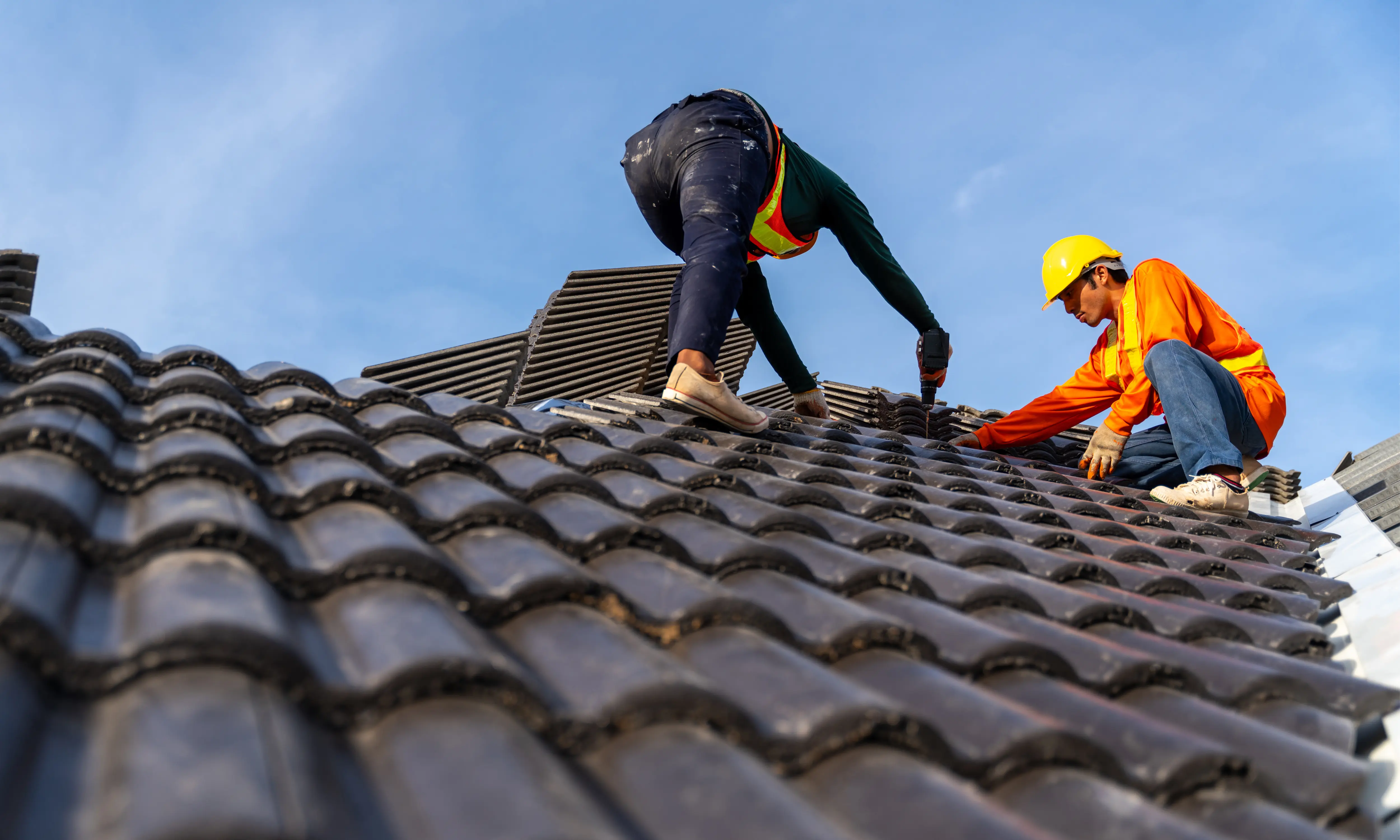 Residential roof repair